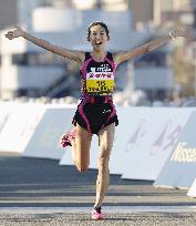 Nasukawa finishes 2nd at Yokohama Women's Marathon