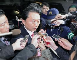 Ex-PM Hatoyama may not run in election