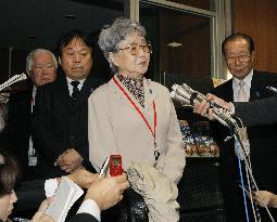 Relatives of Japanese abductees hope for talks