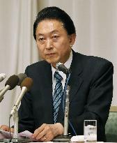 Ex-PM Hatoyama announces retirement from politics