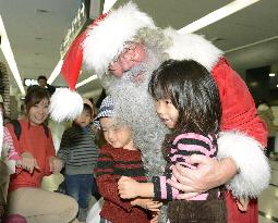 Santa visits Japan
