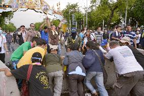 Rally against Thai gov't