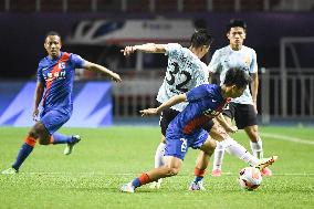 (SP)CHINA-DALIAN-FOOTBALL-CSL-SHANGHAI PORT VS WUHAN THREE TOWNS