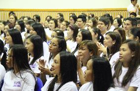 Japan-bound Filipino health workers
