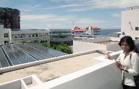 Solar power generation in Maldives