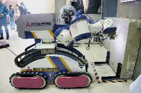 Robot for work at Fukushima nuclear plant