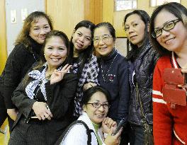 Foreign wives in tsunami-hit area find comfort in church support
