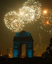 Fireworks marking 60 years of Japan-India ties