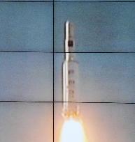 N. Korea launches rocket