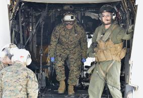 Osprey training in Okinawa