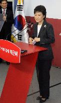 S. Korean president-elect Park