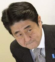 Japan presumptive PM Abe