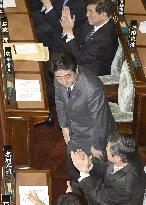 Abe elected as Japan's new premier