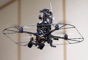 Drone for shop, factory surveillance