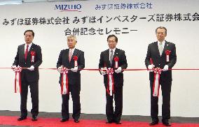 Mizuho Securities merges with Mizuho Investors Securities