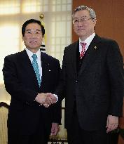 Abe's envoy Nukaga