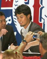 Darvish attends Fans Fest