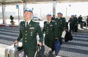 Japan withdraws from U.N. peacekeeping mission in Golan Heights