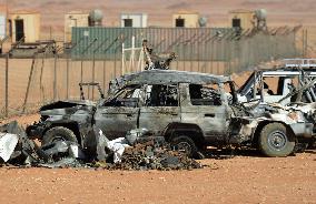 Algeria shows hostage crisis site to press