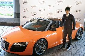 Kagawa inks sponsorship deal with Audi