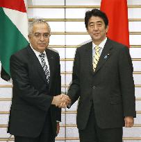 Palestinian Prime Minister Fayyad in Japan