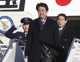 Japan premier in U.S.