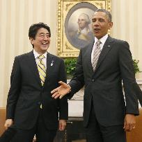 Japan premier in U.S.