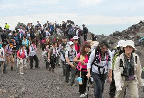 Admission fee mulled for Mt. Fuji
