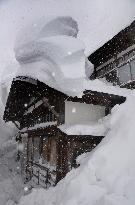 Record snow in Aomori