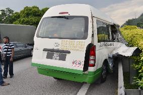Traffic accident in Malaysia
