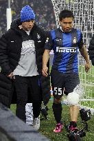 Nagatomo with knee injury