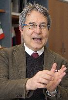 New head of Italian institute known as noted Japan literary scholar