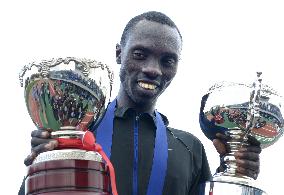 Kipruto wins Lake Biwa marathon
