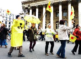 Antinuclear demonstration in Paris