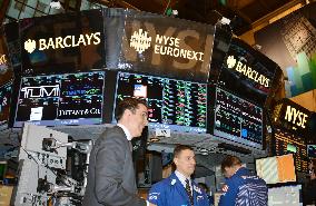 Dow ends at all-time high