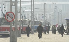 Pyongyang scene