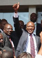 Kenya President-elect Kenyatta