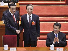 China's No. 2 leader Li elevated to premier