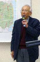 A-bomb survivors pass on own experiences to support Fukushima