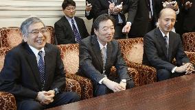 Bank of Japan new leadership