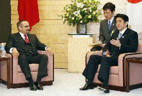 Bahrain crown prince in Japan