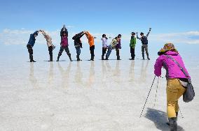 Uyuni salt flat