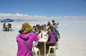 Uyuni salt flat