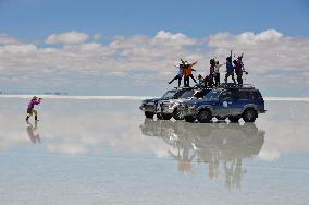 Uyuni salt flat