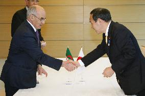 Algerian energy minister Yousfi in Japan