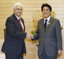 Indian foreign minister in Japan