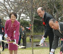 Dogwood trees planted to celebrate Japan-U.S. friendship