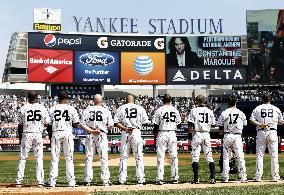 Season-opening game at Yankee Stadium