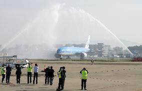 KLM begins Fukuoka-Amsterdam flights