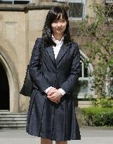 Princess Kako enters university